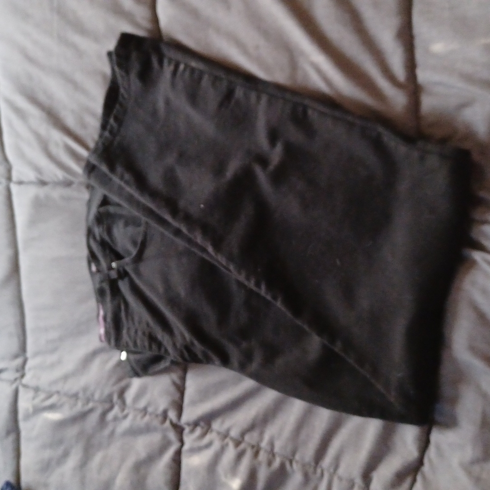 Stretch black jeans